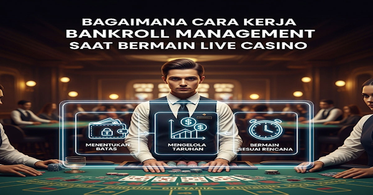 Bagaimana Cara Kerja Bankroll Management Saat Bermain Live Casino